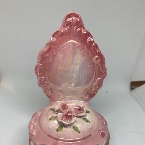 Vintage/Retro Lustreware Japan trinket box